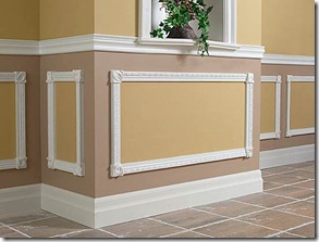 wainscoting